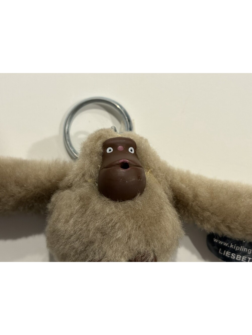 Kipling Liesbeth Monkey Gorilla Keychain Backpack Accessory Gift Plush Bag Charm